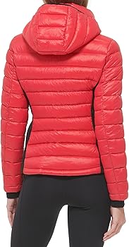 Calvin Klein Women's Water Resistant Casual Lightweight Scuba Side